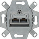 Par de cables de toma de datos Hager Berker - 4587 - e2fpa