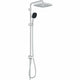 Sistema doccia Grohe vitalio comfort 250 - con deviatore - senza rubinetto termostatico - risparmio idrico - cromo