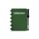 Cuaderno borrable Correctbook a6 – verde bosque – con rayas – cuaderno reutilizable – incluye toallita para bolígrafo – se puede complementar con páginas adicionales
