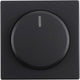 Busch-jaeger - zwarte dimmerknop - future linear - centraalplaat dimmer