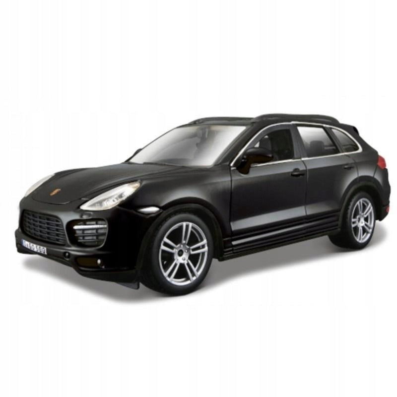 Bburago porsche cayenne turbo nero 1:24 21056