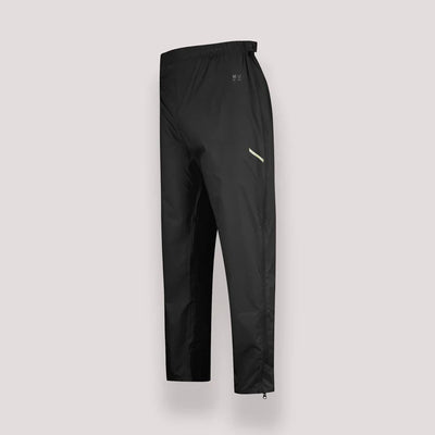 Mac in a sac - full zipper regenbroek - zwart - maat m