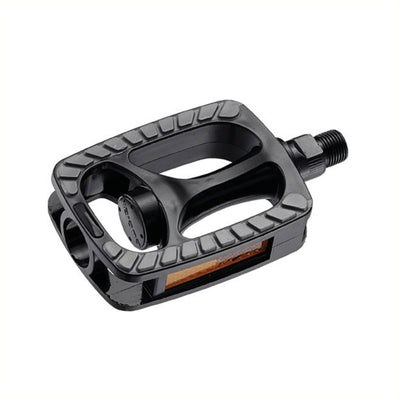 Union Pedals SP-813. 9 16 Plastic, Black Gray Non-Slip (Hanging Package)