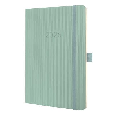 Sigel weekly agenda 2026 conceptum - size a5 - mint - softcover - si-c2638