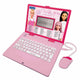 Lexibook barbie laptop educativo bilingue – 124 attività in francese e olandese