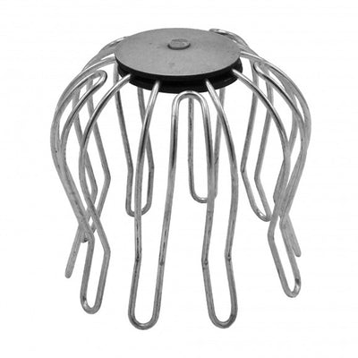 Ubbink - tubo antipioggia raccoglifoglie d8h8cm 2 pz
