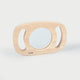 Specchio manuale in legno Ticketit® facile da tenere