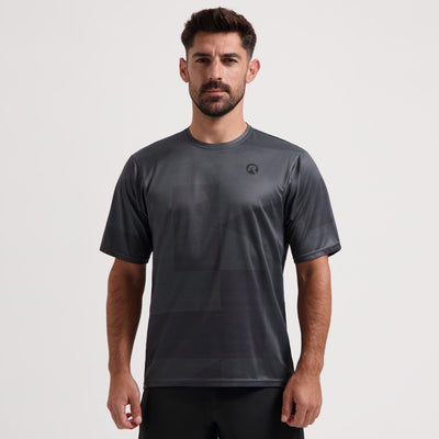 Maglia da mountain bike Rogelli core da uomo - maglia da ciclismo - maniche corte - grigia - advntr - taglia s
