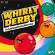 Asmodee whirly derby – gioco strategico di biglie | emozionante gioco per famiglie per azioni tattiche