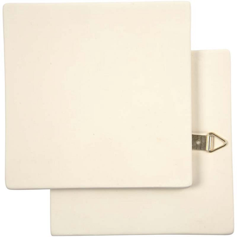 Piastrella artistica Creative Company, misura 13x13 cm, spessore 7 mm, bianca, 1 pezzo