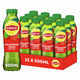 Lipton ice tea green fles - strawberry - laag in suiker - 12 x 500 ml - voordeelverpakking