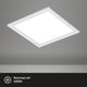 Briloner simple - plafón led - plafón panel - luz blanca neutra 4.000 k - 1.300 lm - 12w - 29,5 x 29,5 cm - blanco