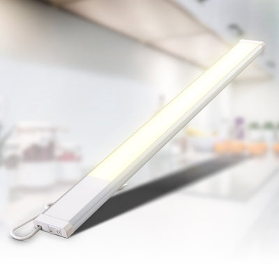 B.K. light - kitchen lighting - cabinet lighting - aluminum - undercounter lighting - 3,000k - 1,100lm - 10w - l:57.5 cm