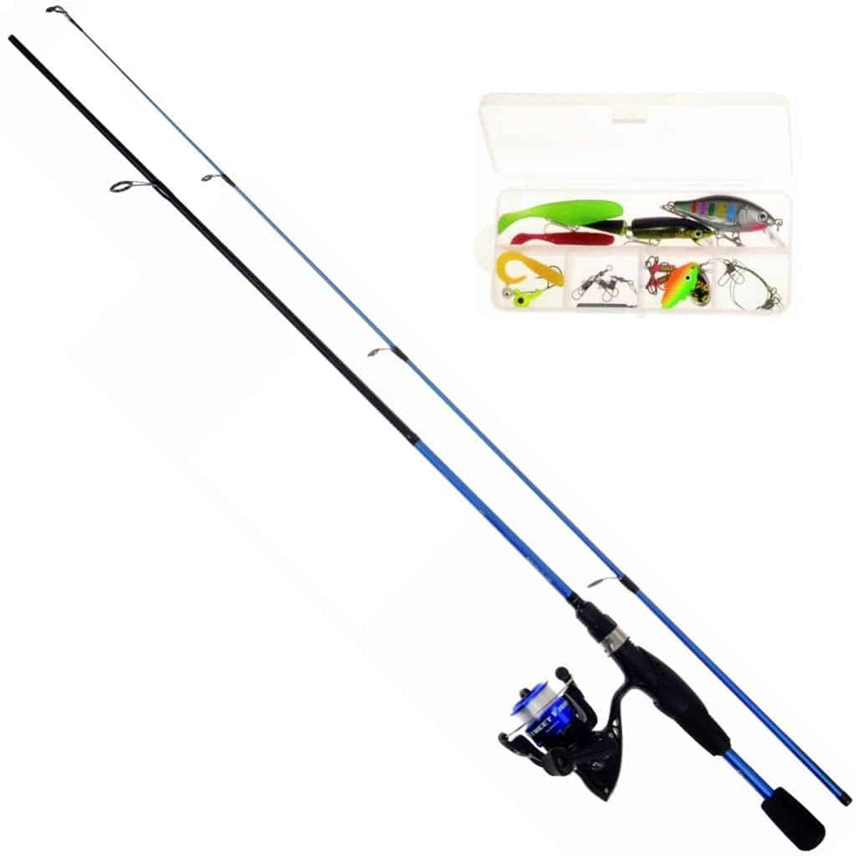 Kit da pesca Albatros Street Fighter - Set canna da pesca