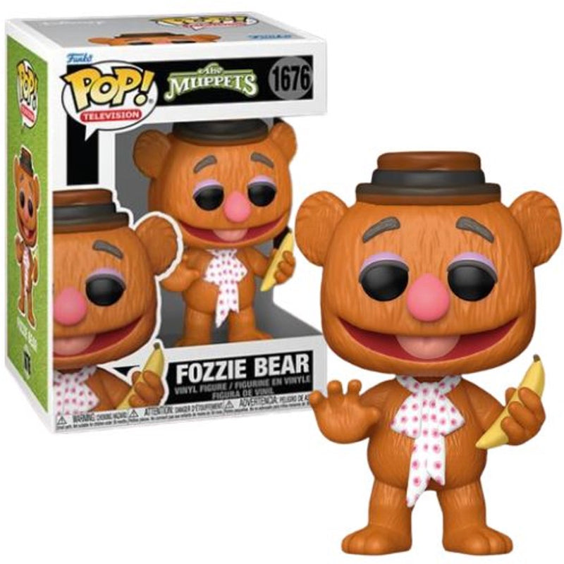 Funko the muppets fozzie bear vinylfiguur 1676 unisex pop! - neutraal - standard