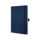 Quaderno Sigel - conceptum pure - a5 - copertina morbida - blu - 194 pagine - 80 grammi - line - si-co327