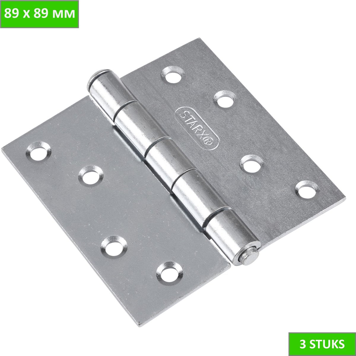 Bisagra Starx 89x89 galvanizada