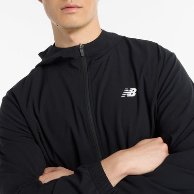 Giacca sportiva da uomo New Balance Sport in tessuto - nera
