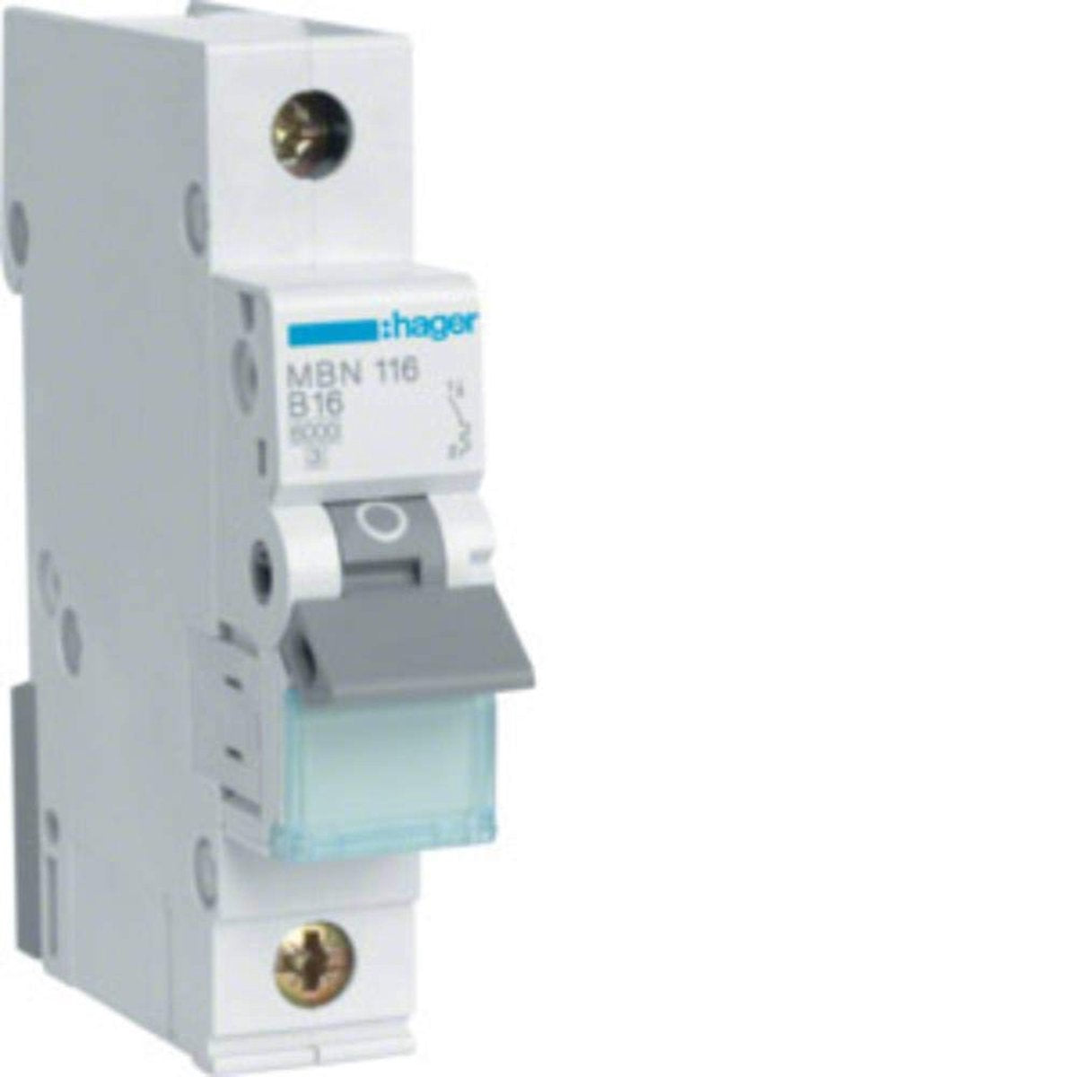 Hager mbn116 - 50 - 60 hz - 16 a - 1 p