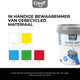 CREALL SINSOFT CLAY 5 COLORES, 450GR.