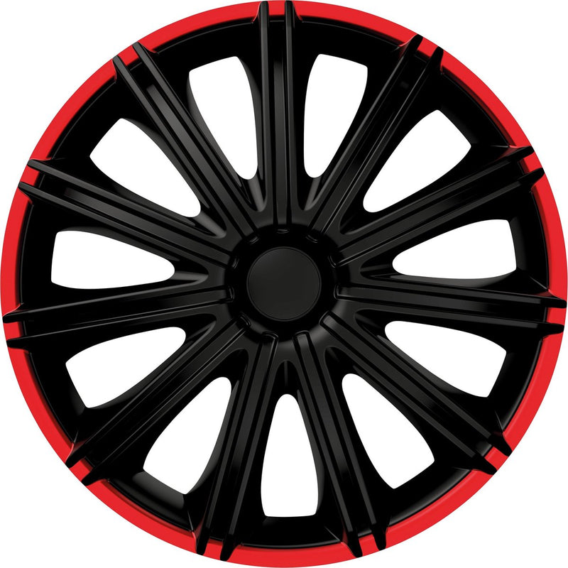 Coprimozzi Carpoint 15 pollici 4 pezzi nero r set coprimozzi 15