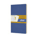 Moleskine flounce journals - large - lined - blue yellow