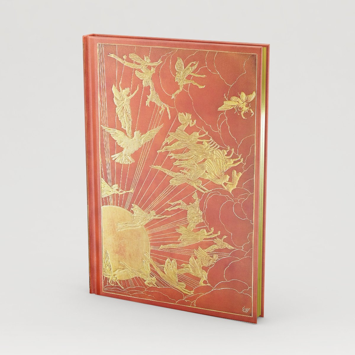 Cuaderno de encuadernación Peter Pauper Hada naranja