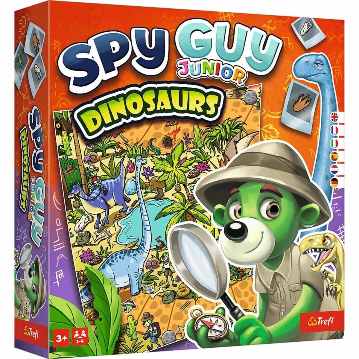 Gioco educativo Trefl - Spy Guy Junior Dinosaurs - un gioco da ragazzi.
