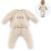 COROLLE BEIGE TRACKING SULLE PER BABY POP, 30 cm