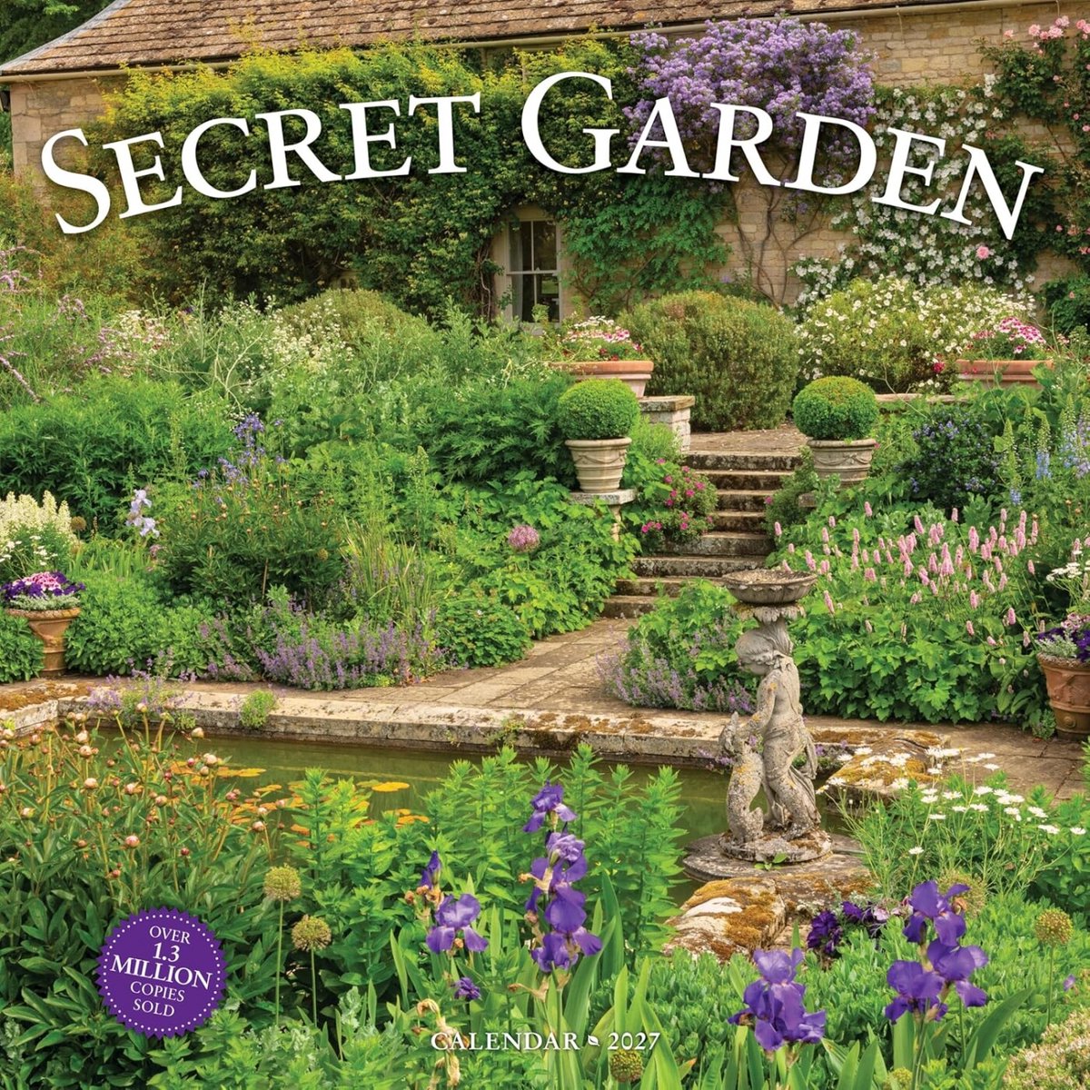 Calendario da parete del giardino segreto 2027