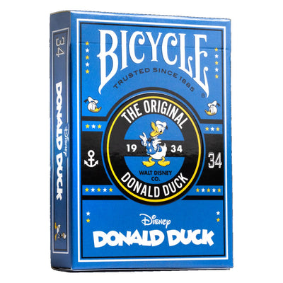 Bicicletta Disney Classic Paperino - carte da gioco premium - creative - poker - licenza ufficiale - da collezione