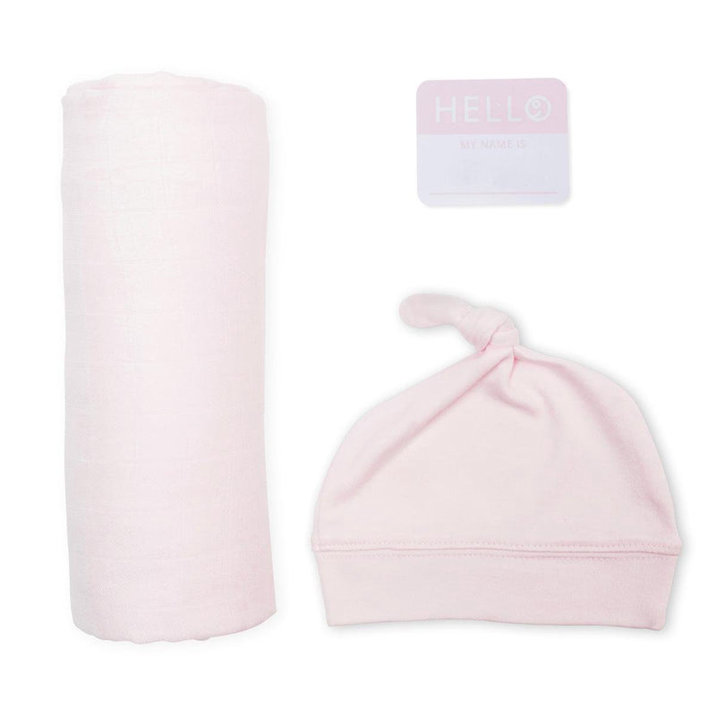 Lulujo hello world - gorro envolvente - rosa