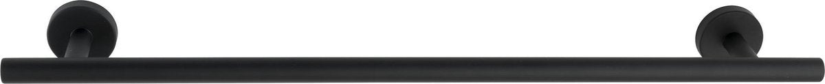 Wenko handdoekhouder bosio uno rvs zwart mat 60cm breed - handdoekrek - handdoekenrek - handdoekstang