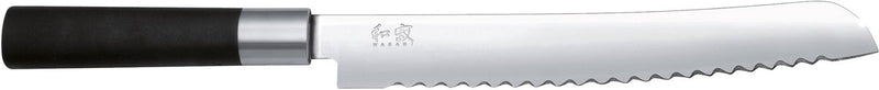 Kai coltello da pane wasabi nero - 23 cm -