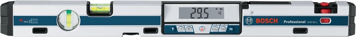 Goniometro Bosch e livella gim 60 l (4 batterie AA + custodia)