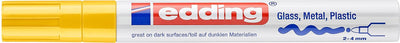 Edding -750 pennarello a vernice lucida giallo 1 pezzo 2-4 millimetri 4-750-9-005