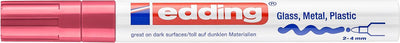 Edding -750 pennarello a vernice lucida rosso 1 pezzo 2-4 millimetri 4-750-9-002