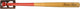 Angel sports honkbal bat baseball bat 30 inch – houten honkbalknuppel 50 mm rood naturel – honkbal knuppel voor training, outdoor en recreatie – engelhart
