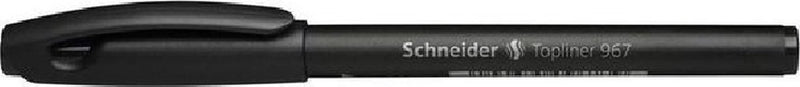 Strumenti da scrittura Schneider schneider fineliner - topliner 967 - 0,4 mm - nero - scatola da 10 pezzi - s-9671