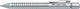 Penna a sfera Faber-Castell - impugnatura 2011 - xb - argento - fc-144111