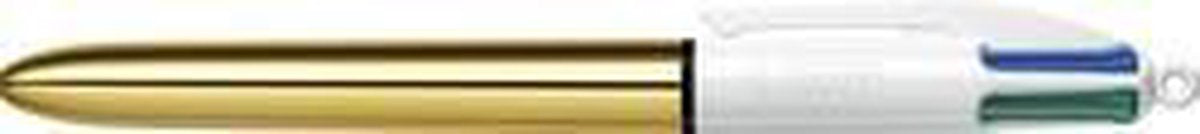 Bic 964774 bolígrafo retráctil negro, azul, verde, rojo con abrazadera 1 pieza