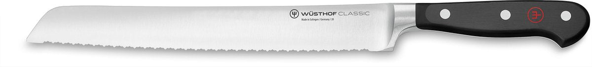 Wusthof - coltello da pane classico con doppia seghettatura di precisione 23 cm