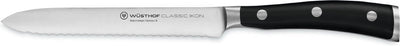 Wusthof - classico coltello da salsiccia ikon con filo ondulato 14 cm