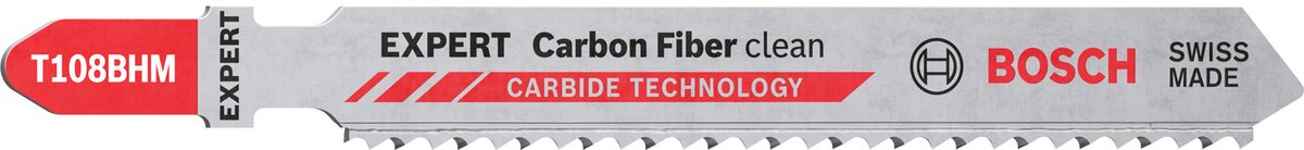 Bosch expert ‘carbon fiber clean’ t 108 bhm – decoupeerzaagbladen – 3 stuks – koolstofvezel composieten – carbide technology – 2608900565
