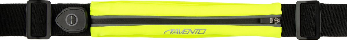 Cintura sportiva riflettente Avento - LED ricaricabile