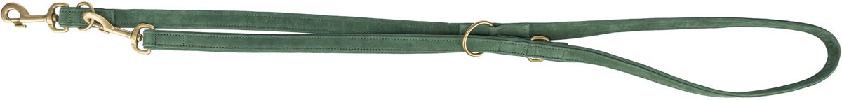 Trixie Dog correa pura saliegro de cuero ajustable