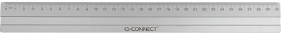 Asta di misurazione Q-connect, alluminio, 30 cm