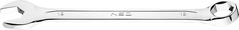 Neo 09-418 llave de estrella de 18 mm, clásica