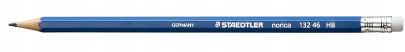 Lápiz Staedtler norica hb con goma de borrar, 2 mm