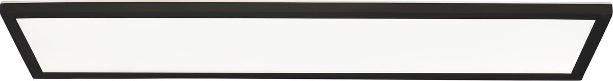 Brilliant sorell - plafón de baño - led 24w - cct - regulable - mando a distancia - blanco y negro